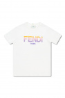 Fendi Pre-Owned logo panel lace-up chunky sneakers