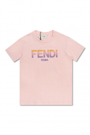 Fendi Pre-Owned 1990s ribbed-knit logo top