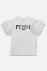 Fendi Kids WHITE T-shirt with logo