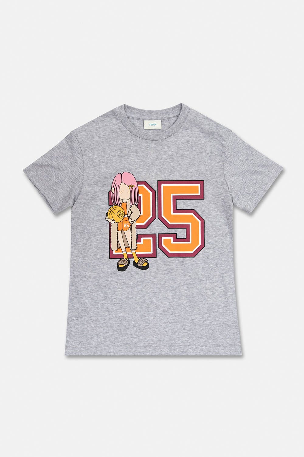 Fendi Kids T-shirt with logo