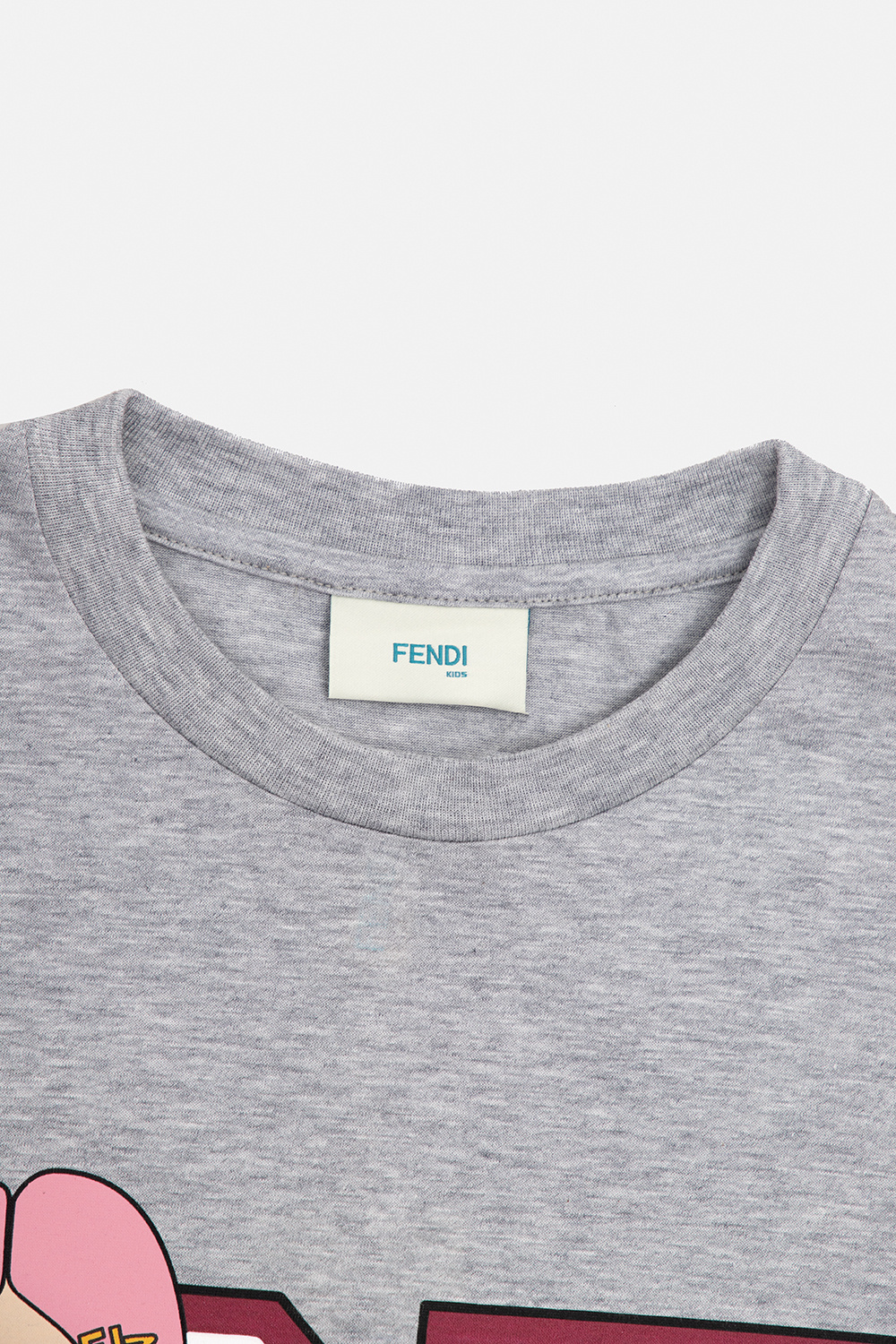 Fendi Kids Fendi Pre-Owned 1990s logo-embroidered sweatshirt