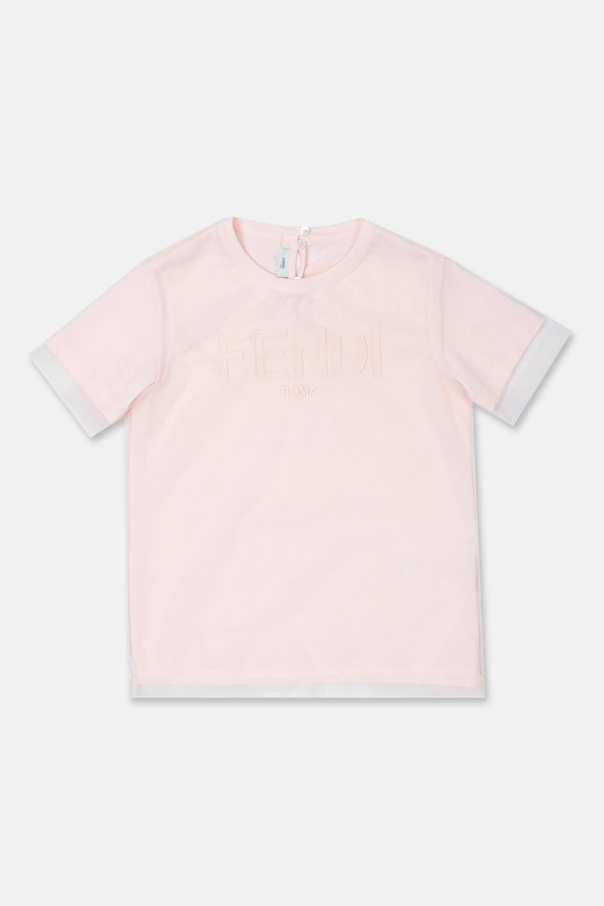 Monogrammed T-shirt od Fendi Kids