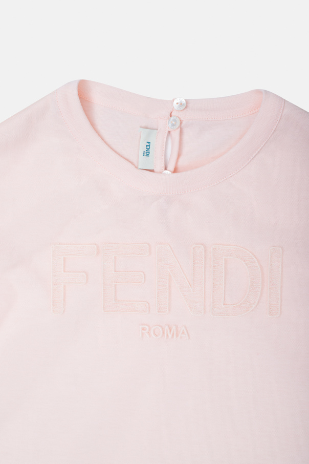 Fendi Kids sneakersmed T-shirt