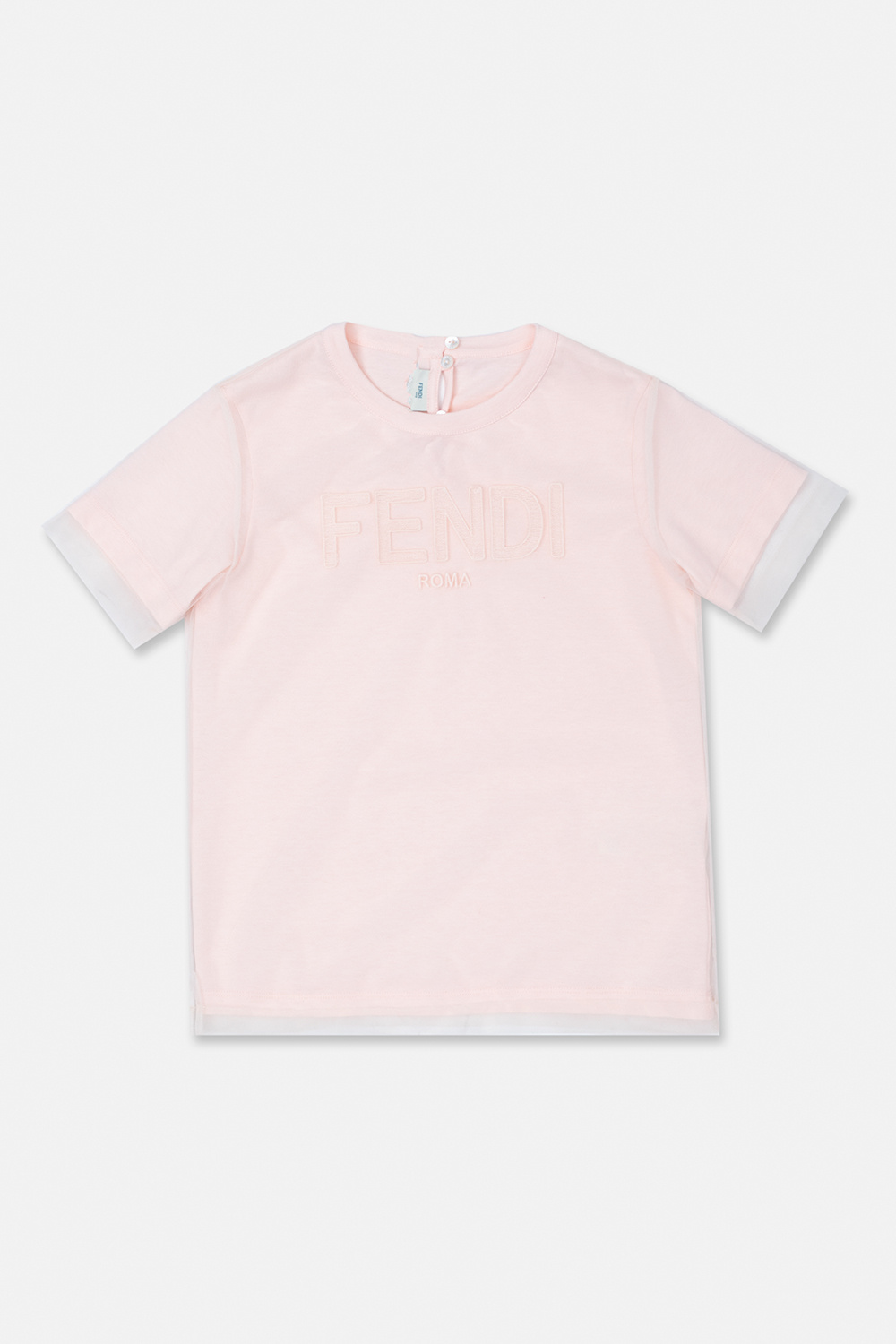 Fendi Kids Monogrammed T-shirt