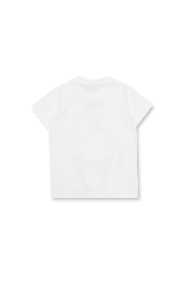 Fendi Kids T-shirt z nadrukiem