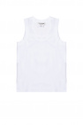 Junya Watanabe Comme des Garçons WHITE Crewneck tank top