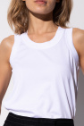 Junya Watanabe Comme des Garçons WHITE Crewneck tank top