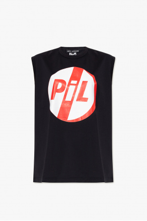 Philipp Plein camouflage-trim branded shirt