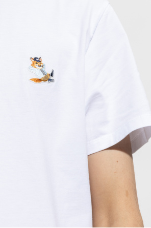 Maison Kitsuné T-shirt with animal motif