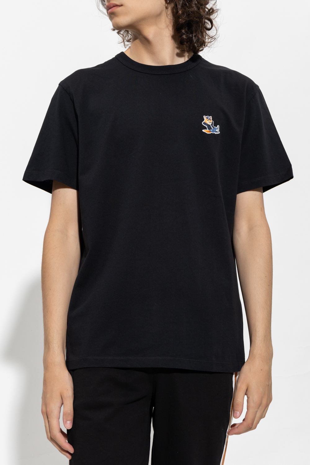 Maison Kitsuné T-shirt with animal motif