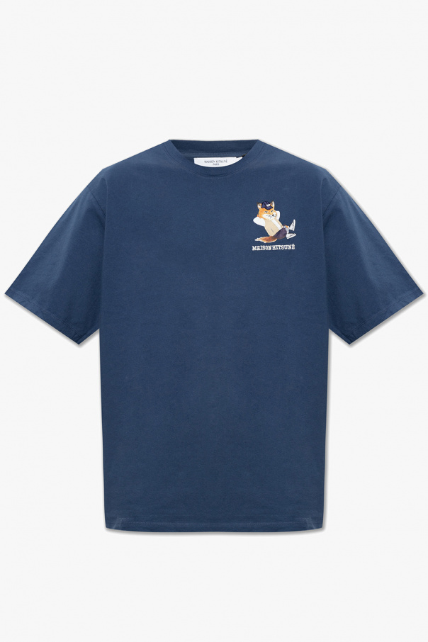 Maison Kitsuné T-shirt short-sleeved with logo
