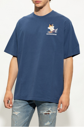 Maison Kitsuné T-shirt short-sleeved with logo