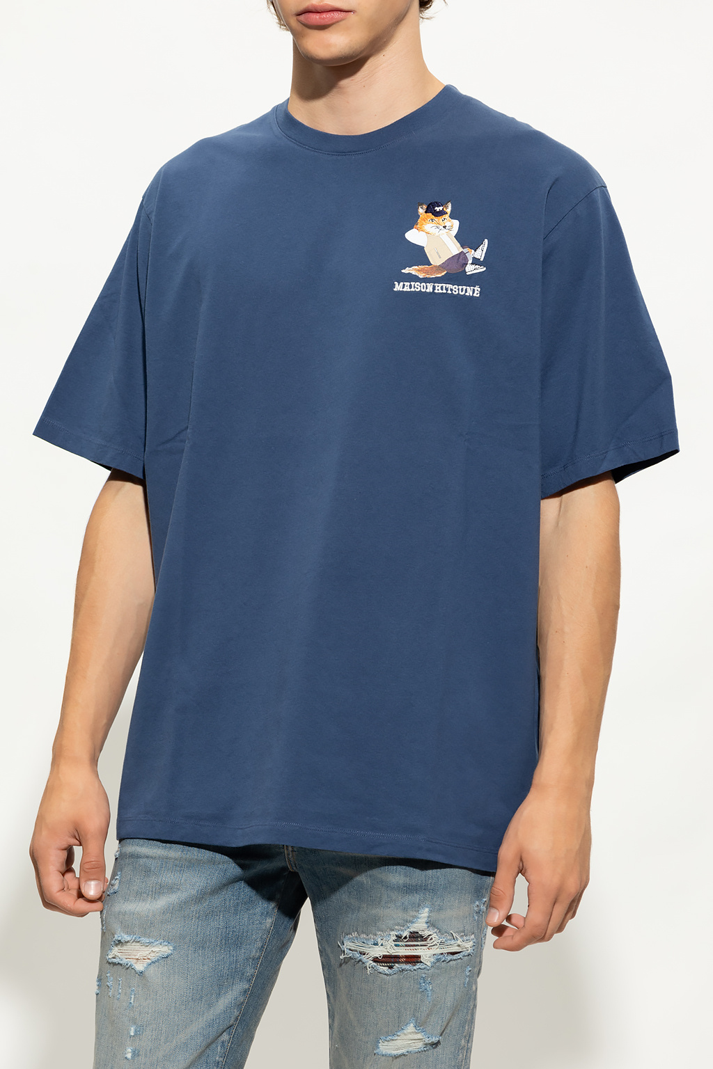 Maison Kitsuné T-shirt with logo