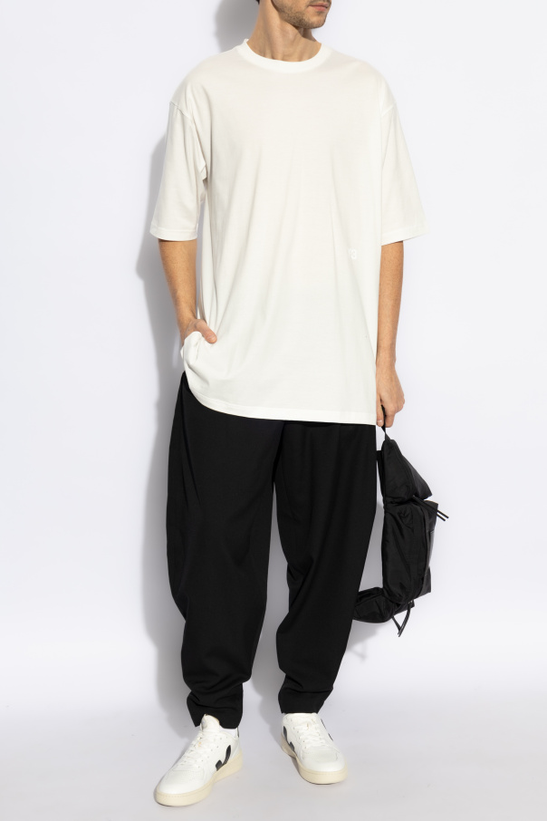 Y-3 Locker geschnittenes T-Shirt