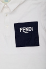 Fendi Kids Polo shirt with Zip