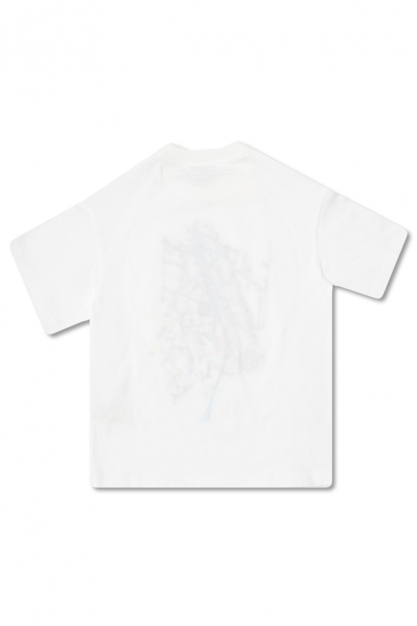 fendi tinted Kids Embroidered T-shirt