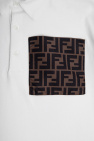 Fendi Kids WHITE Polo shirt with logo