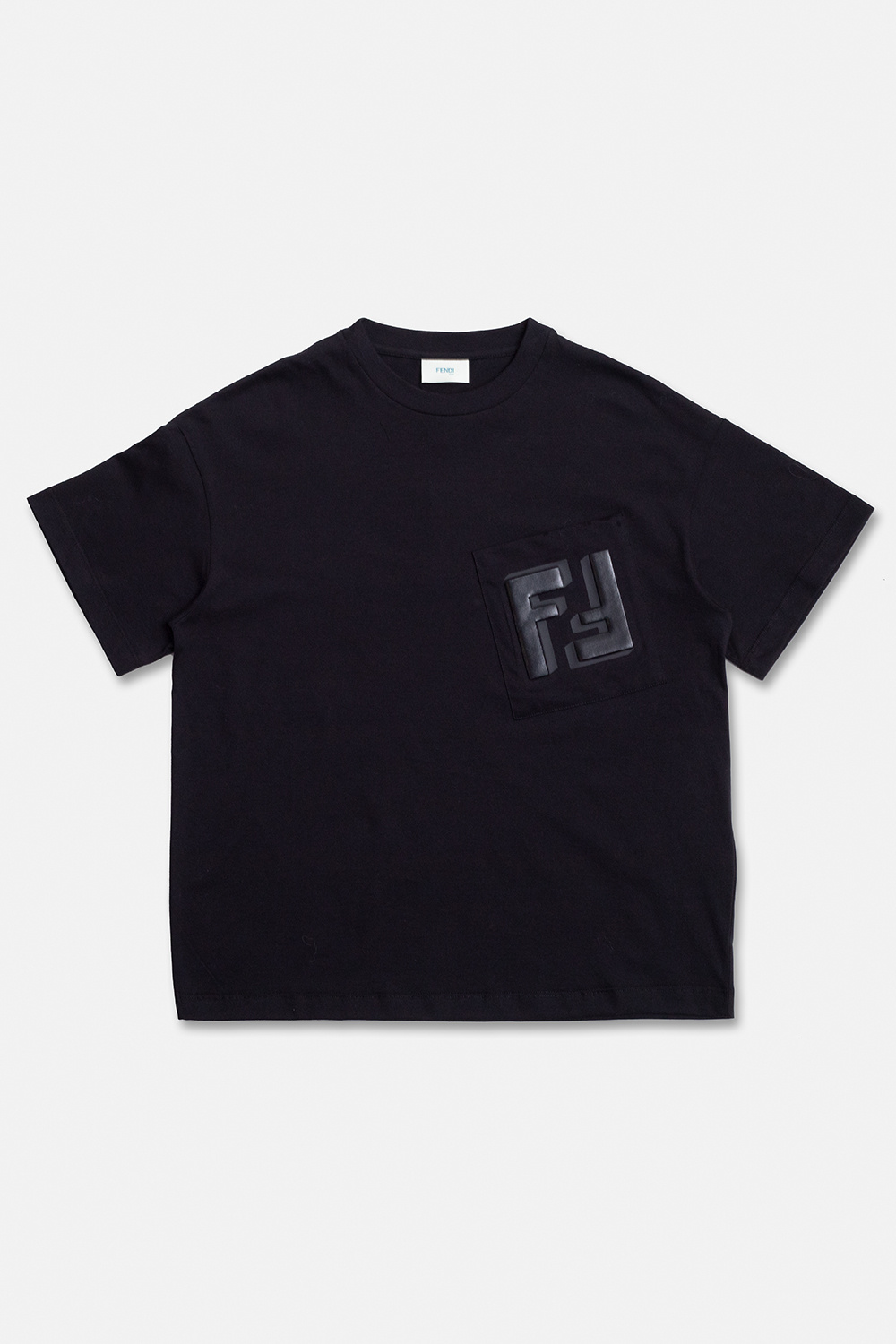 Fendi Kids fendi floral print logo t shirt item