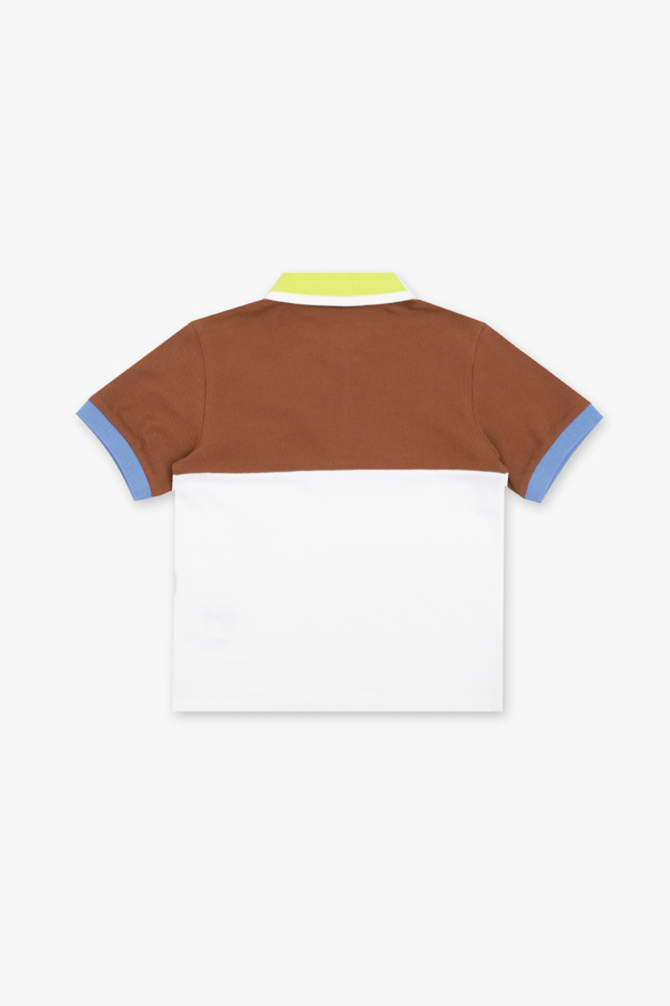 Fendi Kids polo Gar shirt with logo
