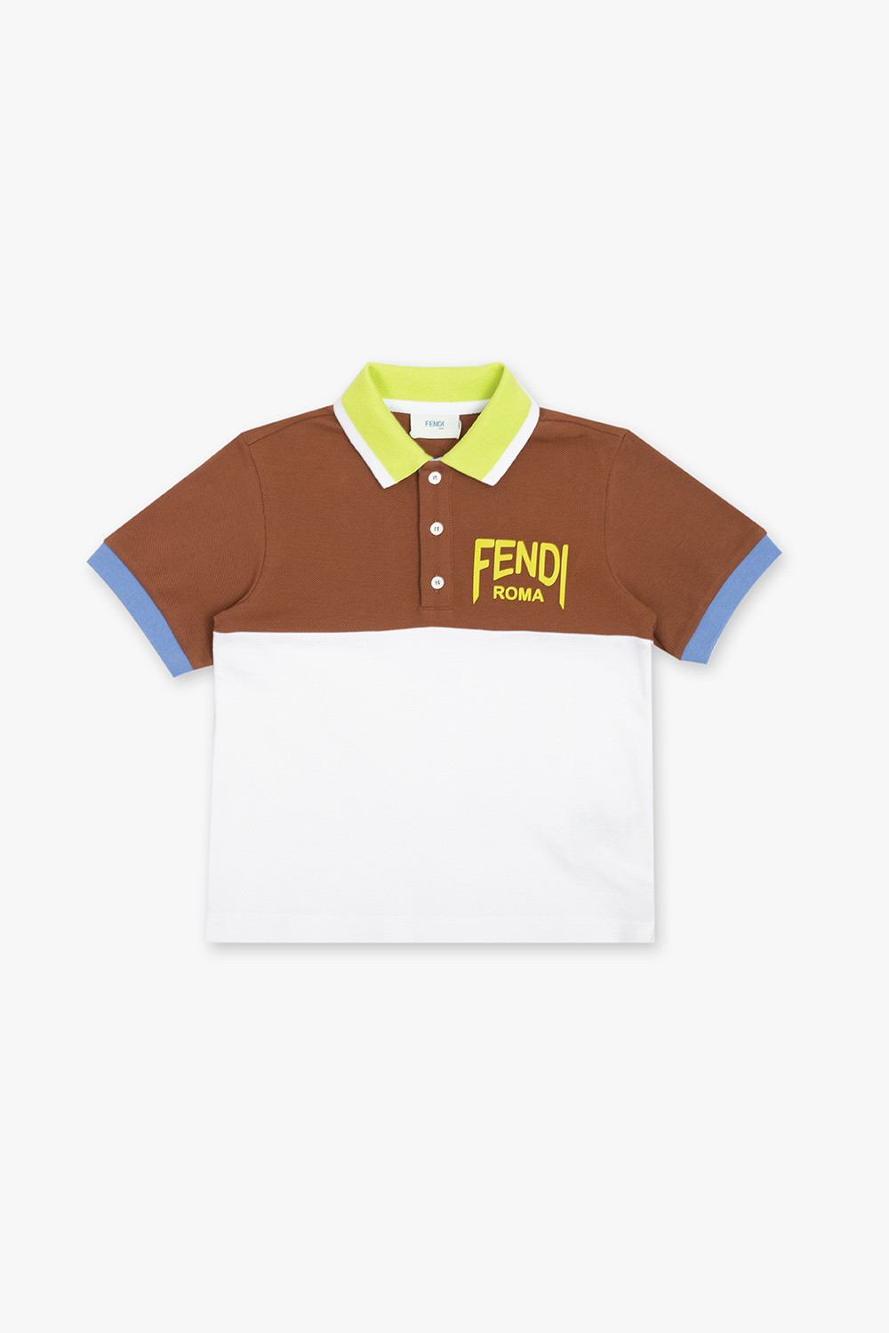 Fendi Kids Polo shirt with logo