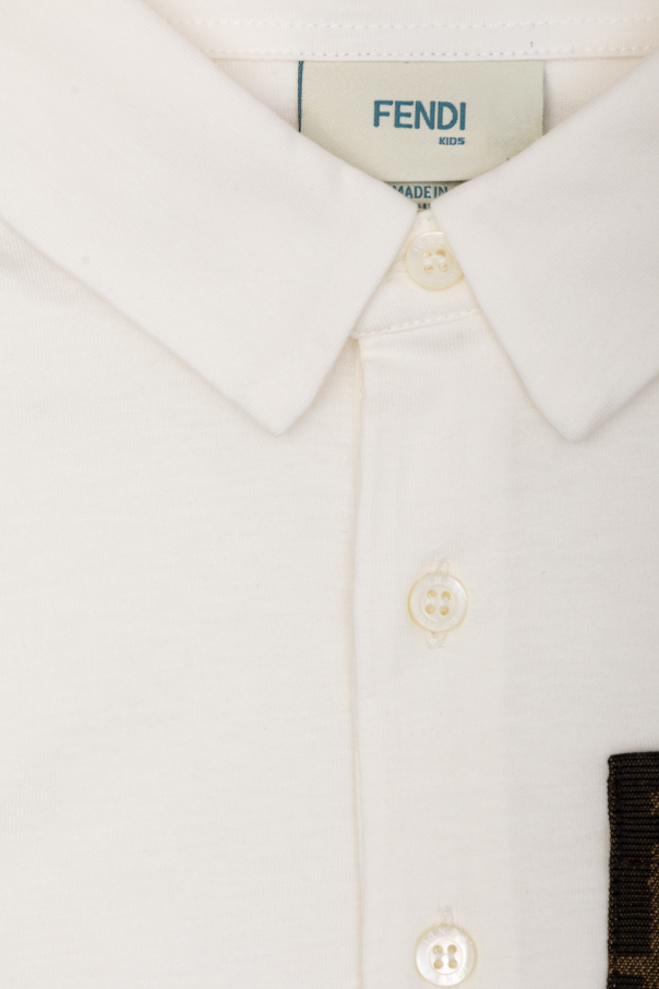 Fendi Kids Polo s vreckom