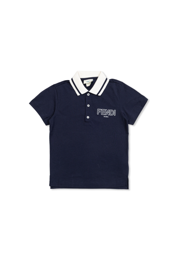 Polo with logo od Fendi Kids