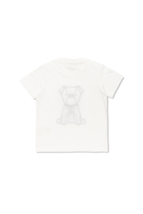 Fendi Kids T-shirt with a patch