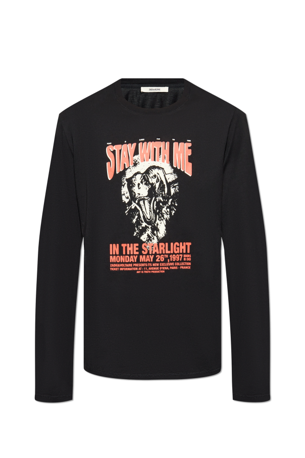 Zadig & Voltaire T-shirt z długimi rękawami  `Hector`