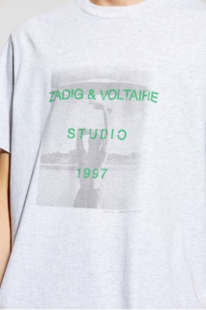 Zadig & Voltaire T-shirt z nadrukiem