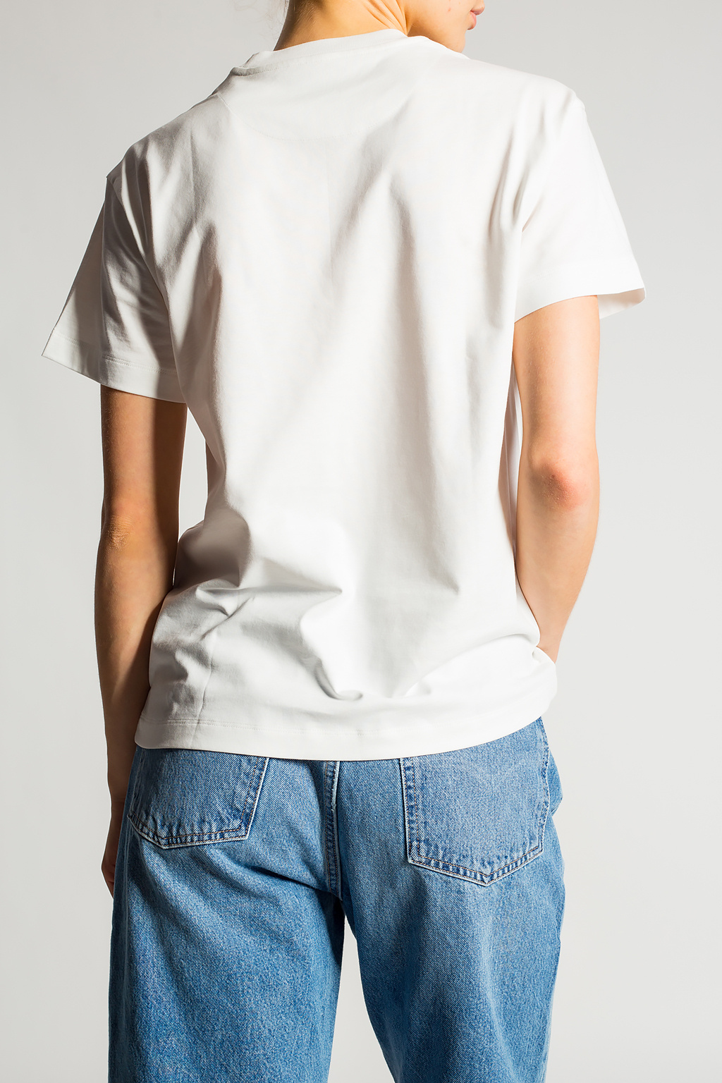 JIL SANDER+ jil sander plus printed logo back tee jpur