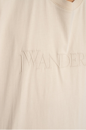 JW Anderson Levi's 2 Horses Biały T-shirt