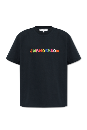 T-shirt z logo od JW Anderson