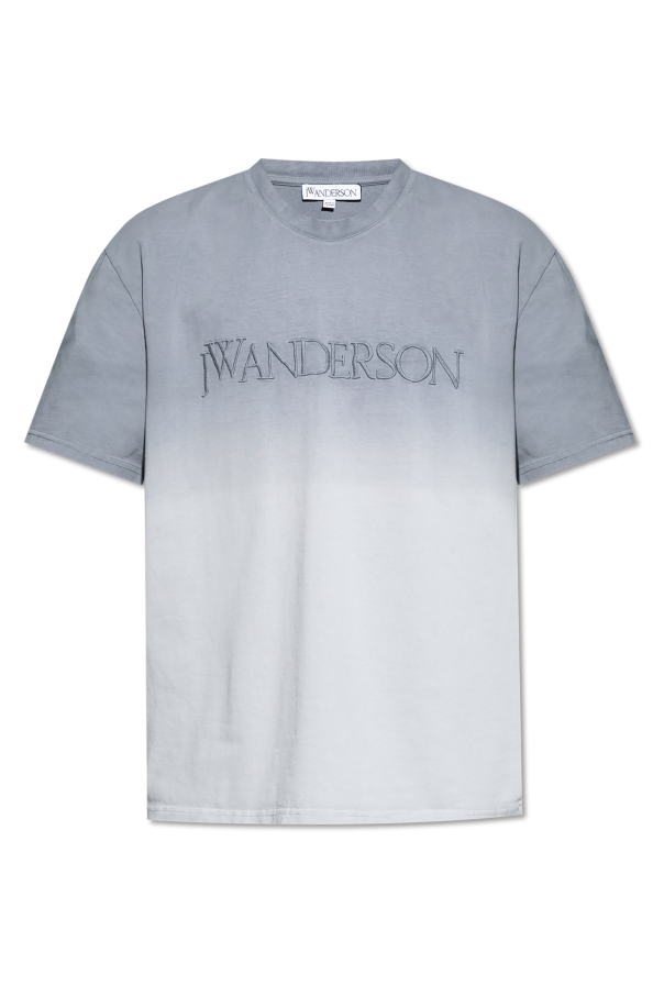 JW Anderson T-shirt z wyszytym logo