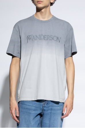JW Anderson T-shirt z wyszytym logo
