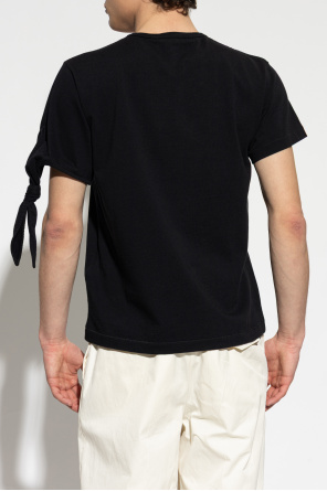 JW Anderson T-shirt with a knot on the shoulder