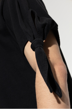 JW Anderson T-shirt with a knot on the shoulder
