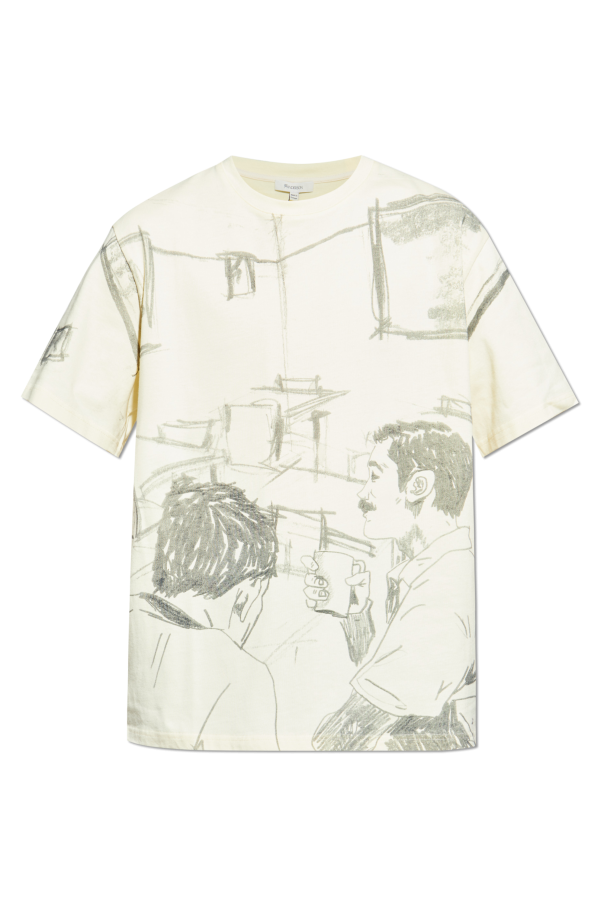 T-shirt with print od JW Anderson