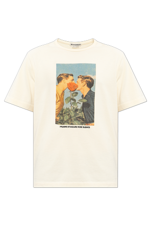 T-Shirt mit buntem Print