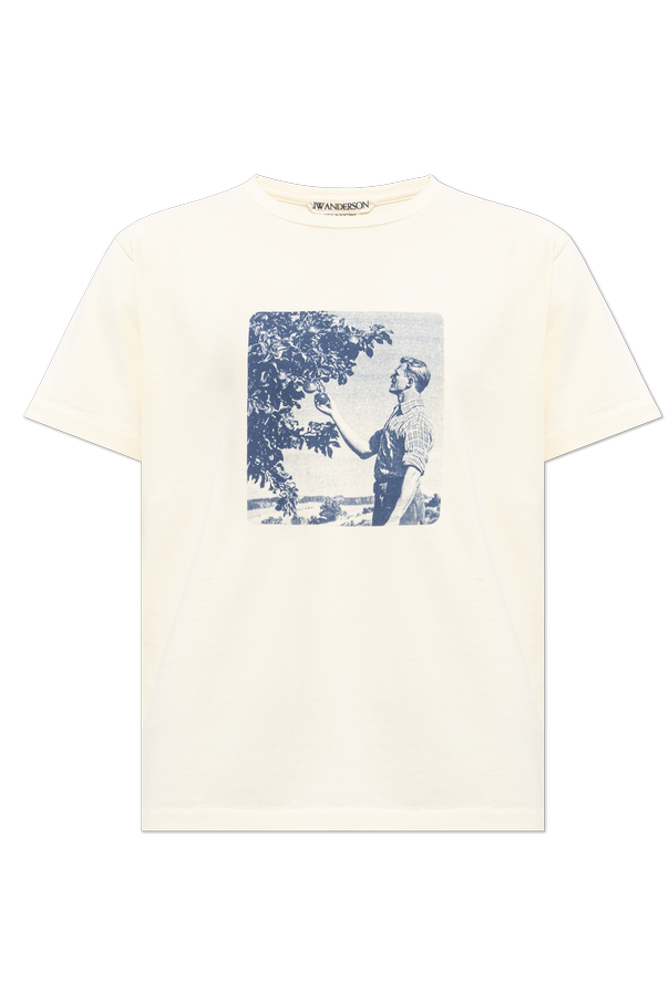 T-shirt with print od JW Anderson