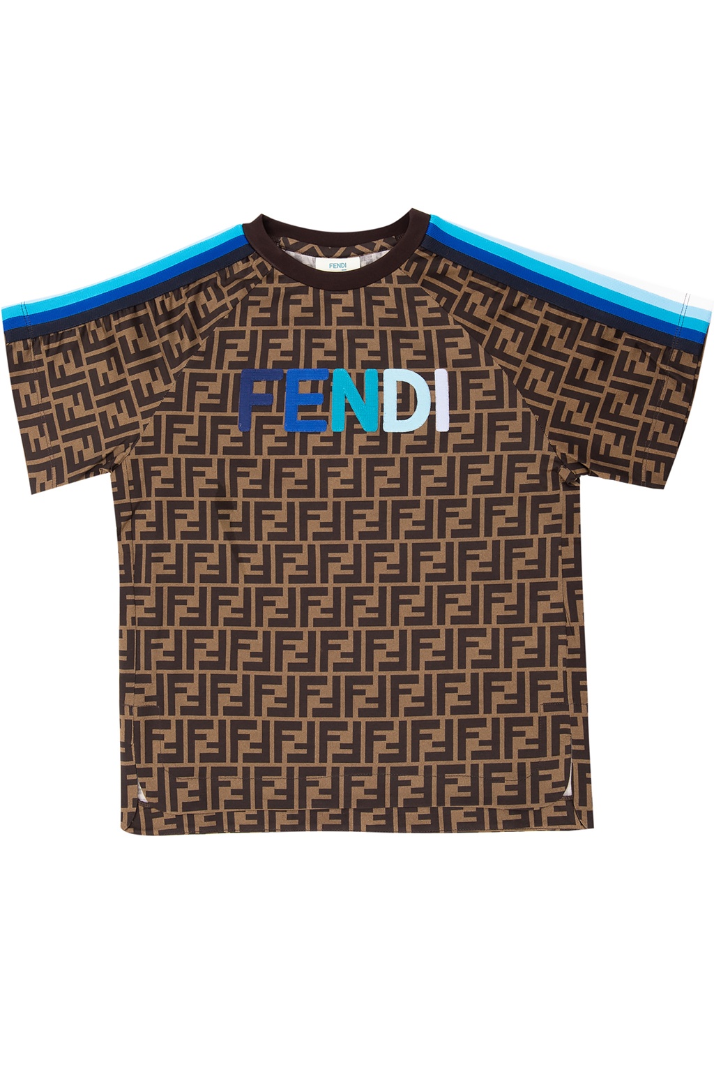Patterned T-shirt Fendi Kids - Pochta US