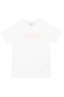 Fendi Kids Logo T-shirt