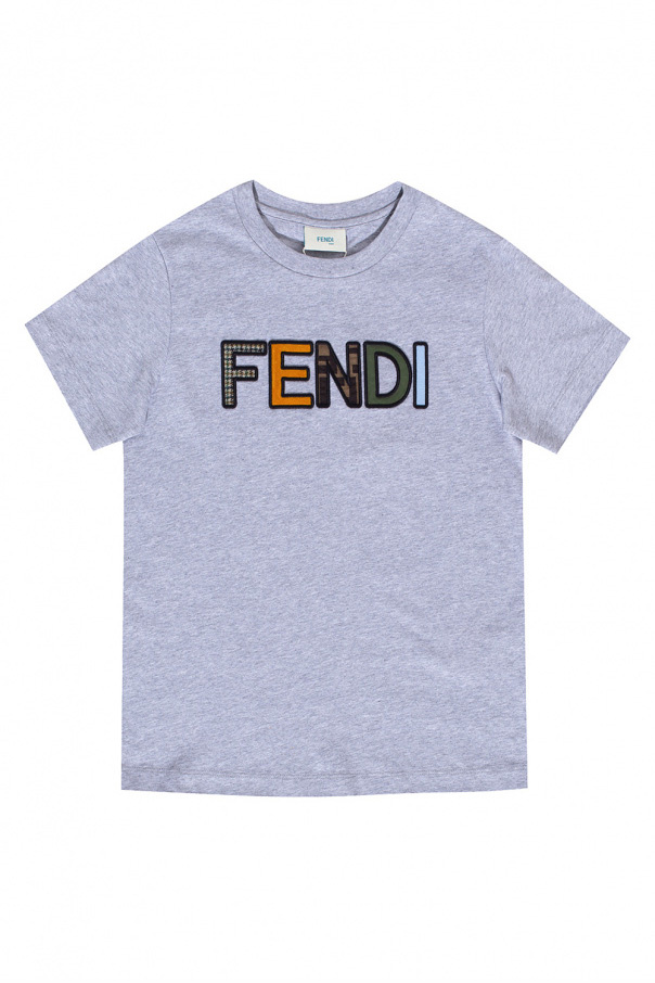 Fendi Kids Logo T-shirt