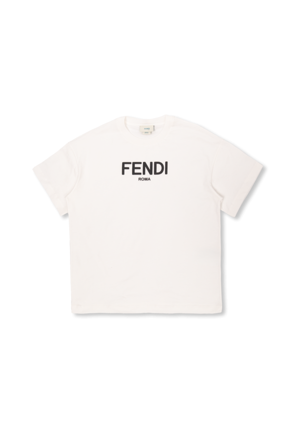 T-shirt with logo od Fendi Kids