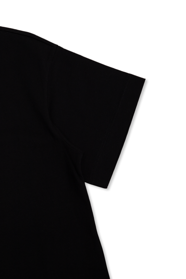 Fendi Kids Клатч женский кожаный черный брендовый в стиле fendi