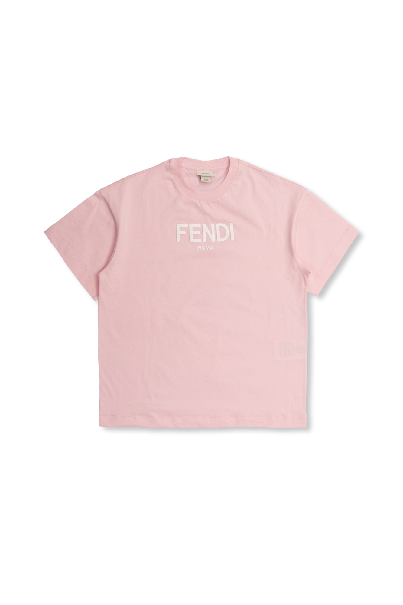 fendi single-breasted Kids T-shirt with logo