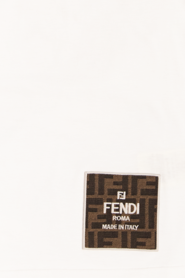 Fendi Kids Fendi pencil midi skirt