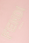 Fendi Kids PINK T-shirt with logo