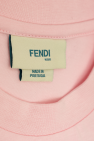Fendi Kids PINK T-shirt with logo