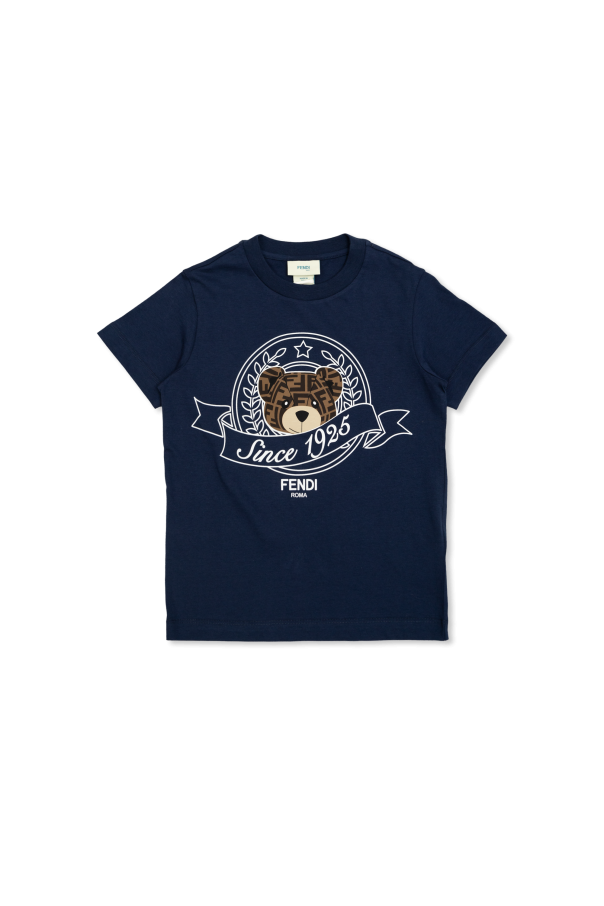 Fendi Kids Printed T-shirt