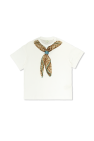 Fendi Kids WHITE T-shirt with print
